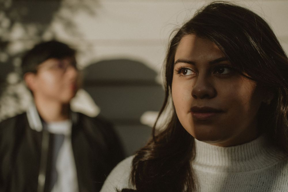 Engagement portraits in Old town Alexandria